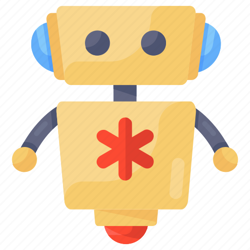 Artificial intelligence, bionic man, humanoid, mechanical robot, medical, medical robot, robot icon - Download on Iconfinder
