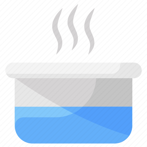 Boiling water, hot water, warm water, water, water container, water pot, water steam icon - Download on Iconfinder