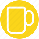 .svg, beer, coffee mug, drink, glass, handle, mug 