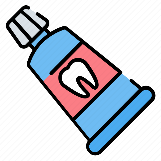 Toothpaste, hygiene, dental, dentist, tube icon - Download on Iconfinder