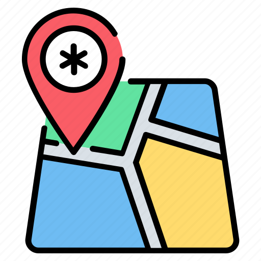 Location, pointer, marker, hospital, place icon - Download on Iconfinder