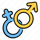 gender, symbol, relationship, female, male