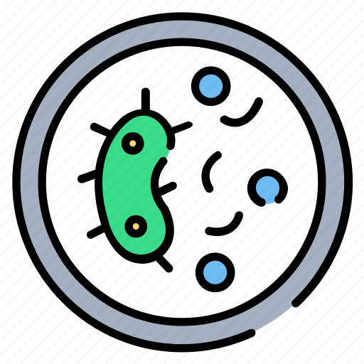 Germs, bacteria, disease cell, microbe cell, virus icon - Download on Iconfinder
