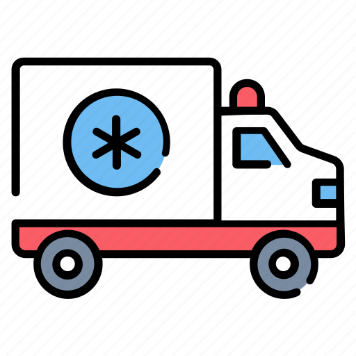 Ambulance, emergency treatment, healthcare, medical transport, hospital icon - Download on Iconfinder