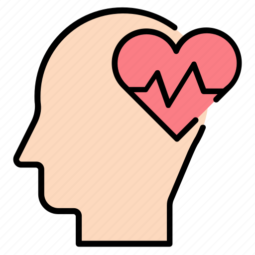 Mental health, empathy, care, mental, heart icon - Download on Iconfinder