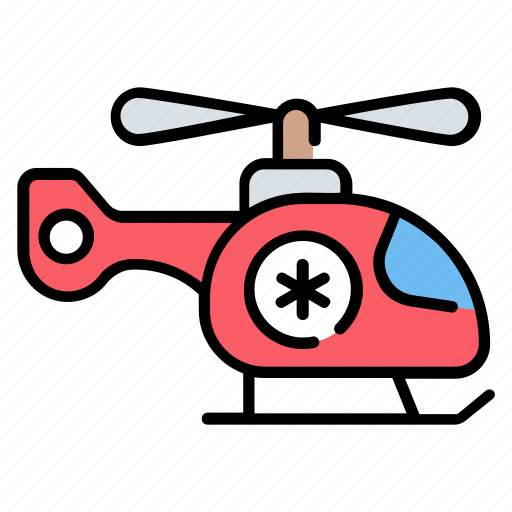 Air ambulance, emergency, helicopter, medical, first aid icon - Download on Iconfinder