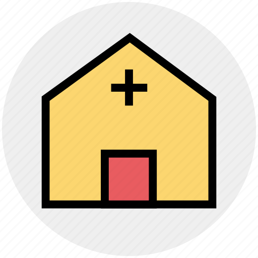 Clinic, dispensary, hospital, medical building, medical centre, sick bay icon - Download on Iconfinder