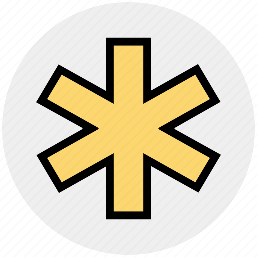 Emergency, healthcare, medical, medical star, medical symbol, star of life icon - Download on Iconfinder