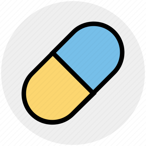Capsule, drug, medicine, pill, tablet, wellbeing icon - Download on Iconfinder