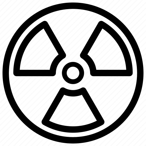 Caution, dangerous, harmful, nuclear, pollution, radioactive, warning icon - Download on Iconfinder