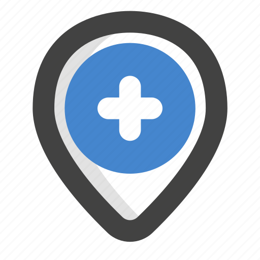 Hospital, medical, center, location, care, health icon - Download on Iconfinder