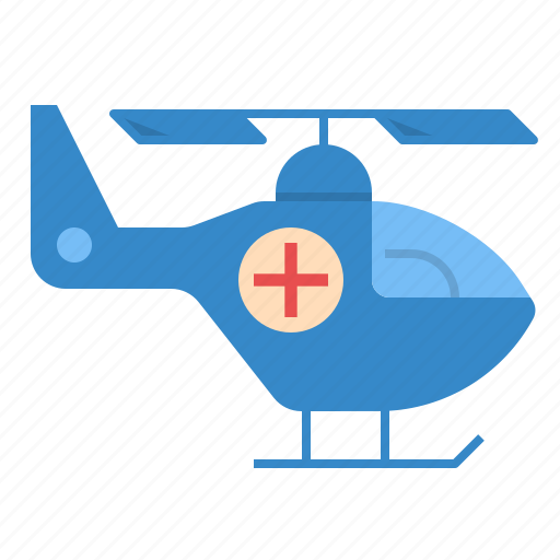 Air, ambulance, emergency, helicopter, hospital icon - Download on Iconfinder