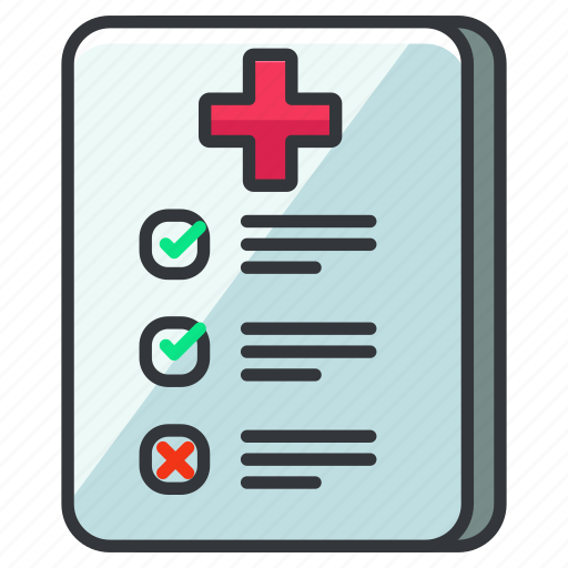 Checklist, medical, care, chart, health, healthcare, list icon - Download on Iconfinder