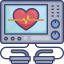 defibrillator, device, electronic, healthcare, heart, machine, medical 