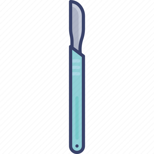 Cut, healthcare, knife, medical, operation, scalpel, tool icon - Download on Iconfinder