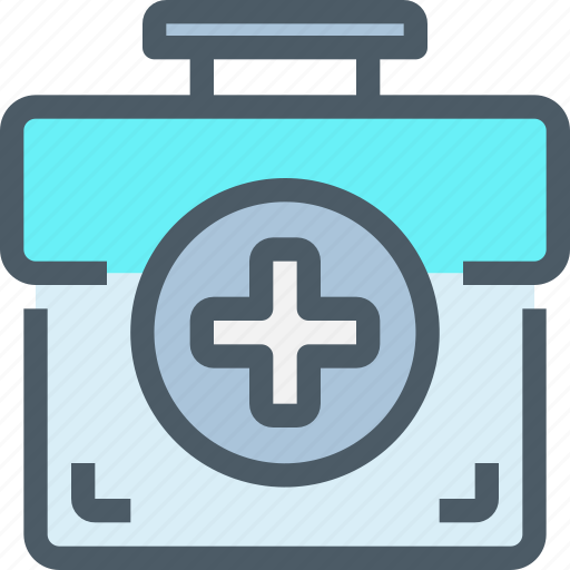 Aid, bag, first, healthcare, hospital, kit, medical icon - Download on Iconfinder