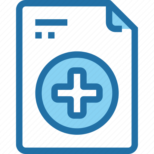 Document, file, hospital, medical, report icon - Download on Iconfinder