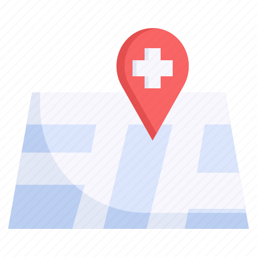 Location, pin, map, maps, and, flags icon - Download on Iconfinder
