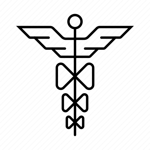 Caduceus, clinic, healthcare, medical, medical sign icon - Download on Iconfinder