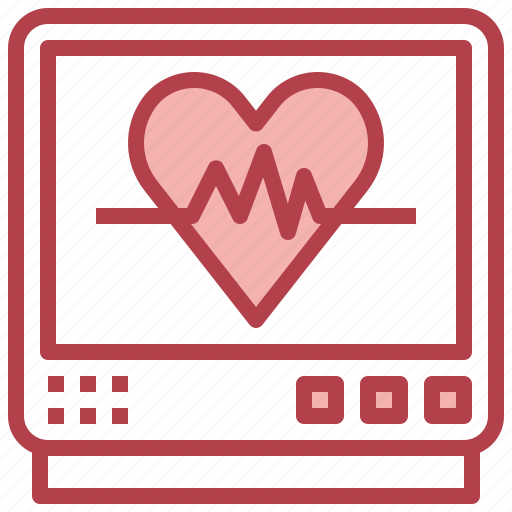 Electrocardiogram, healthcare, and, medical, heart, rate, cardiogram icon - Download on Iconfinder