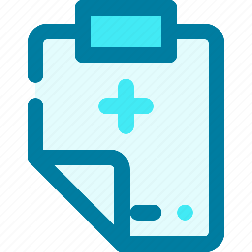 Medical, record, clipboard, report icon - Download on Iconfinder