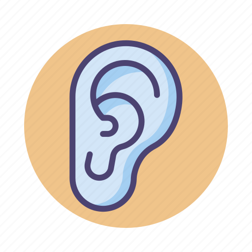 Ear, hear, hearing, listen icon - Download on Iconfinder
