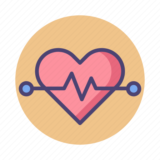 Heart, heart rate, heartbeat, rate icon - Download on Iconfinder