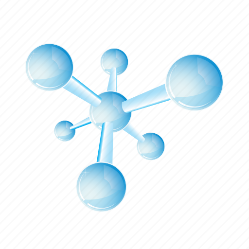 Molecule, atom, chemistry, science icon - Download on Iconfinder