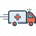 ambulance, car, medical, medicine, transport, transportation, vehicle