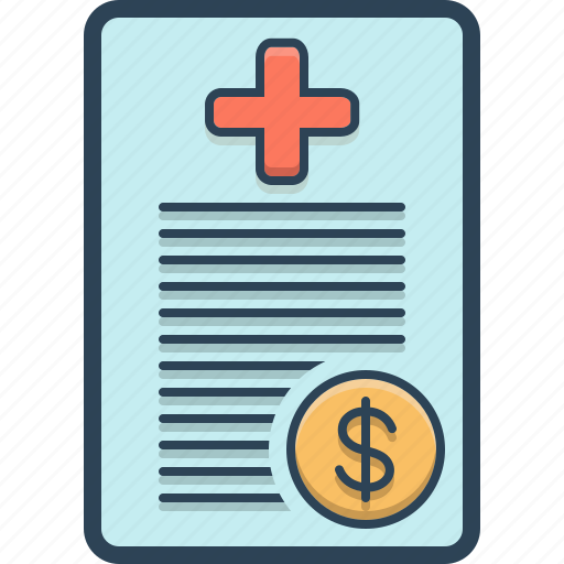 Bill, claim, health, healthcare, insurance, medical icon - Download on Iconfinder
