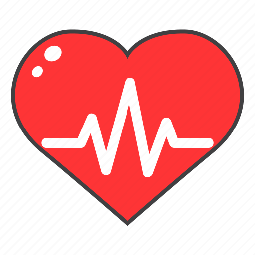 Heart, medical, rate, healthcare, heartbeat icon - Download on Iconfinder