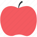apple, food, fruit icon