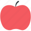 apple, food, fruit icon 