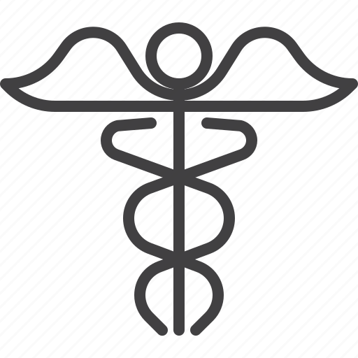 Medical, caduceus, healthcare, pharmacy icon - Download on Iconfinder