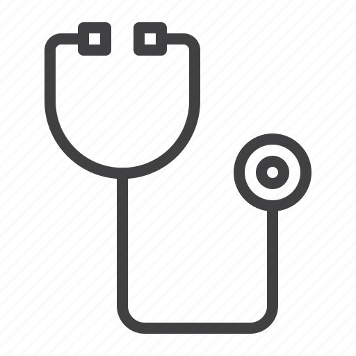 Medical, stethoscope, heart, heartbeat icon - Download on Iconfinder
