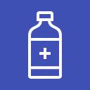 bottle, medicine, syrup, treatment