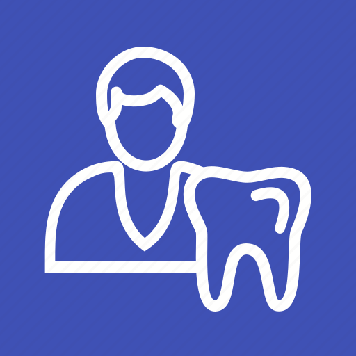 Dentist, male, medical, tooth icon - Download on Iconfinder