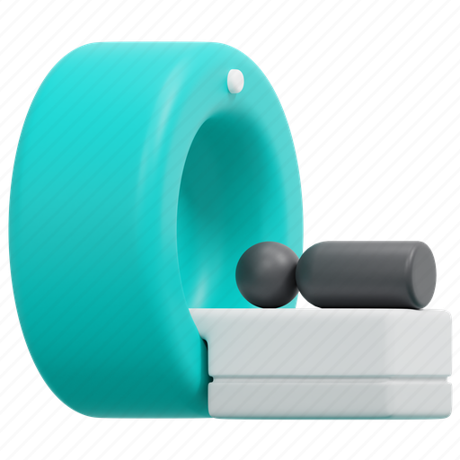 Mri, ct, scan, tomography, radiation, equipment, medical 3D illustration - Download on Iconfinder