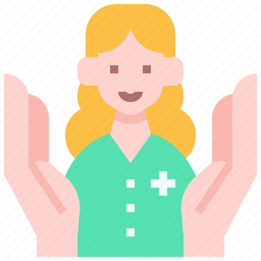 Patient, woman, medical, personnel, doctor, profession, occupation icon - Download on Iconfinder