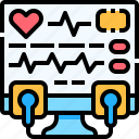 ekg, monitor, heartbeat, ecg, electrocardiogram