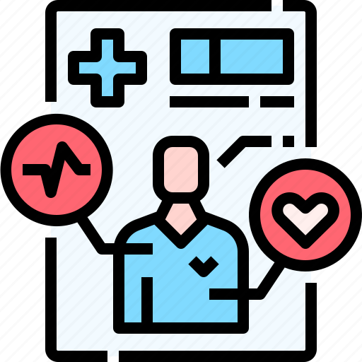 Medical, report, health, data, history icon - Download on Iconfinder