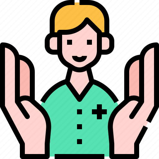 Patient, man, medical, personnel, doctor, profession, occupation icon - Download on Iconfinder