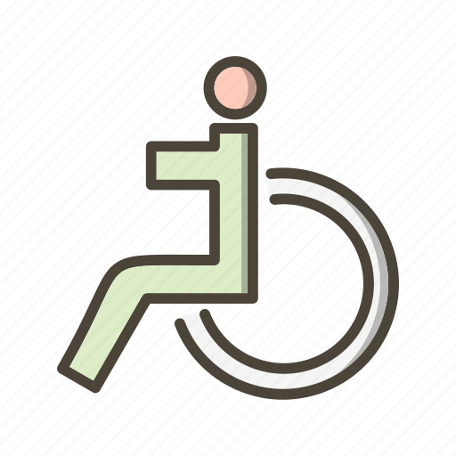 Handicap, handicapped, wheel chair icon - Download on Iconfinder