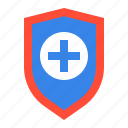 guard, health, healthcare, medic, medical, shield, sign