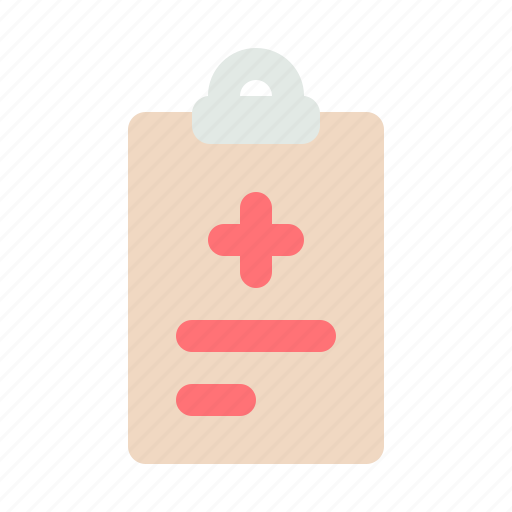 Care, clipboard, document, health, medical, report icon - Download on Iconfinder