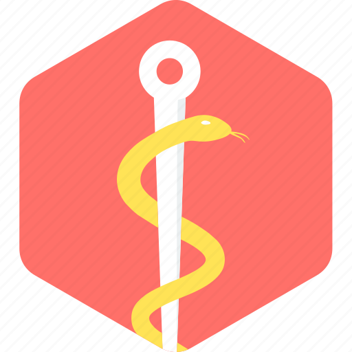 Asclepius, medical symbol, sign, medical logo, medical sign icon - Download on Iconfinder