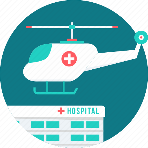 Emergency, helicopter, plane, airplane, air paramedic, medical flight, medical rescue icon - Download on Iconfinder