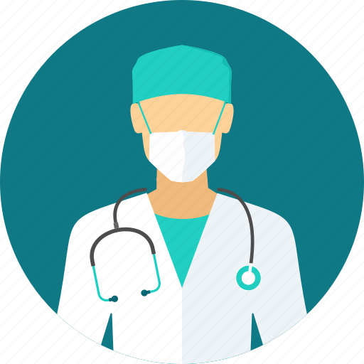 Cap, doctor, mask, practitioner, stethoscope, surgeon, medical icon - Download on Iconfinder