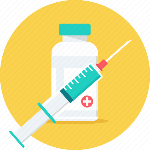 Inject, injection, medicine, vaccination, needle, pharmacy, syringe icon - Download on Iconfinder