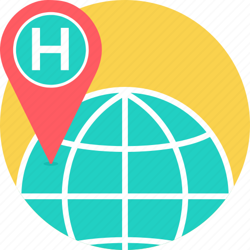 Healthcare, hospital, location, gps, marker icon - Download on Iconfinder